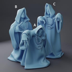 Schattengeld Zauberer Bande Fantasy Miniature Dungeons and Dragons Mini RPG Tabletop Spiele DnD 5e Malerei Pathfinder | TW