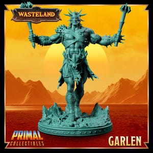 Psionicist Garlen Human Fighter Fantasy Miniature Dungeons and Dragons Mini Wargame RPG Tabletop Miniature DnD 5e Figure Painting Pathfinder