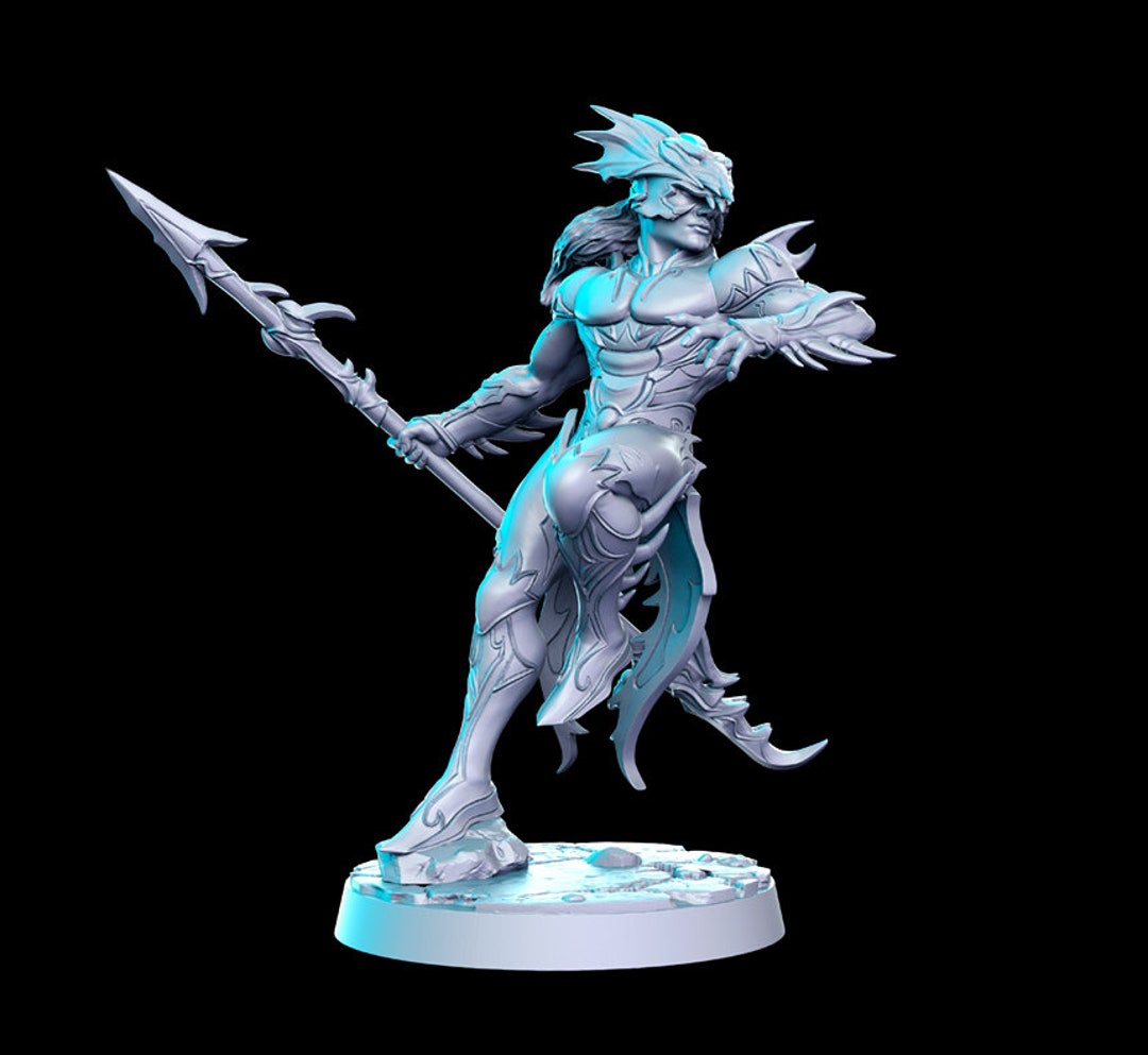 Classic Fantasy Miniatures Vol.2 RPG Miniatures UK Ultra HD 4K Highlighted  by Hand / Extreme Detail 