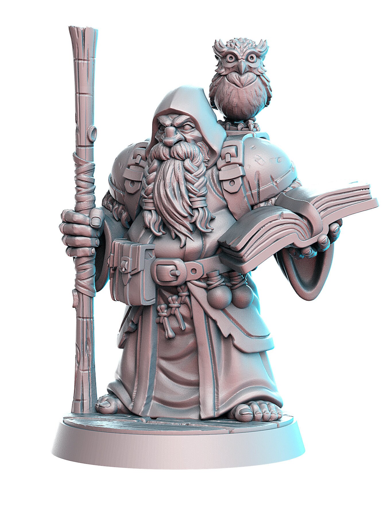 Dramnir Dwarf Wizard 32mm or 28mm 