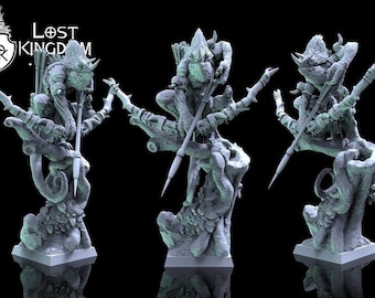 Chamäleon Held | Dungeons and Dragons | D&D Miniatur | Tabletop Spiel | Rollenspiel | Verlorenes Königreich Miniatur