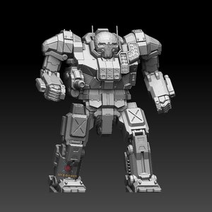 Battletech Miniatures TRO 3050 Inner Sphere Mechs MWO Style 3D Printed on  Demand 