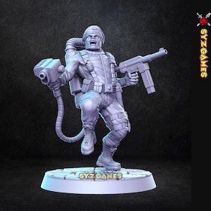 Stalker Sci-Fi Miniature Wargames Gioco di ruolo da tavolo Pathfinder Miniature Painting