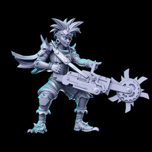 Sawyer of Loss | Sci-Fi Miniature | Fantasy Miniature | DnD Miniature | RPGs | Pathfinder | RN Estudio