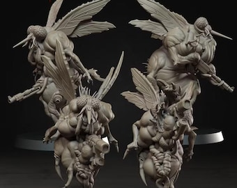 Profane Sacrament Heralds 4 Miniature Grimdark Infantry Set