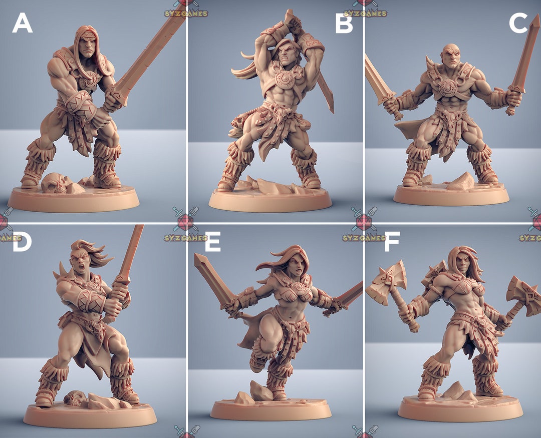 Dragonpeak Barbarians - Smilodon Rider A - Geeks Lair