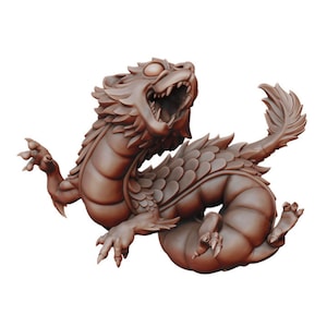 Baby Dragon | Fantasy Miniature | Dungeons and Dragons | DnD Miniature | Tabletop Game | RPG | Pathfinder |  Manuel Boria