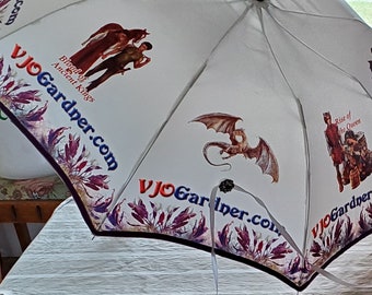 Custom printed umbrella