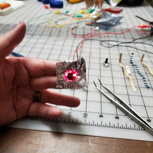 Augen beleuchtete LED