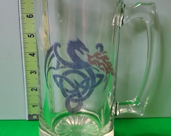 Printed 26.5 oz Glass Mug