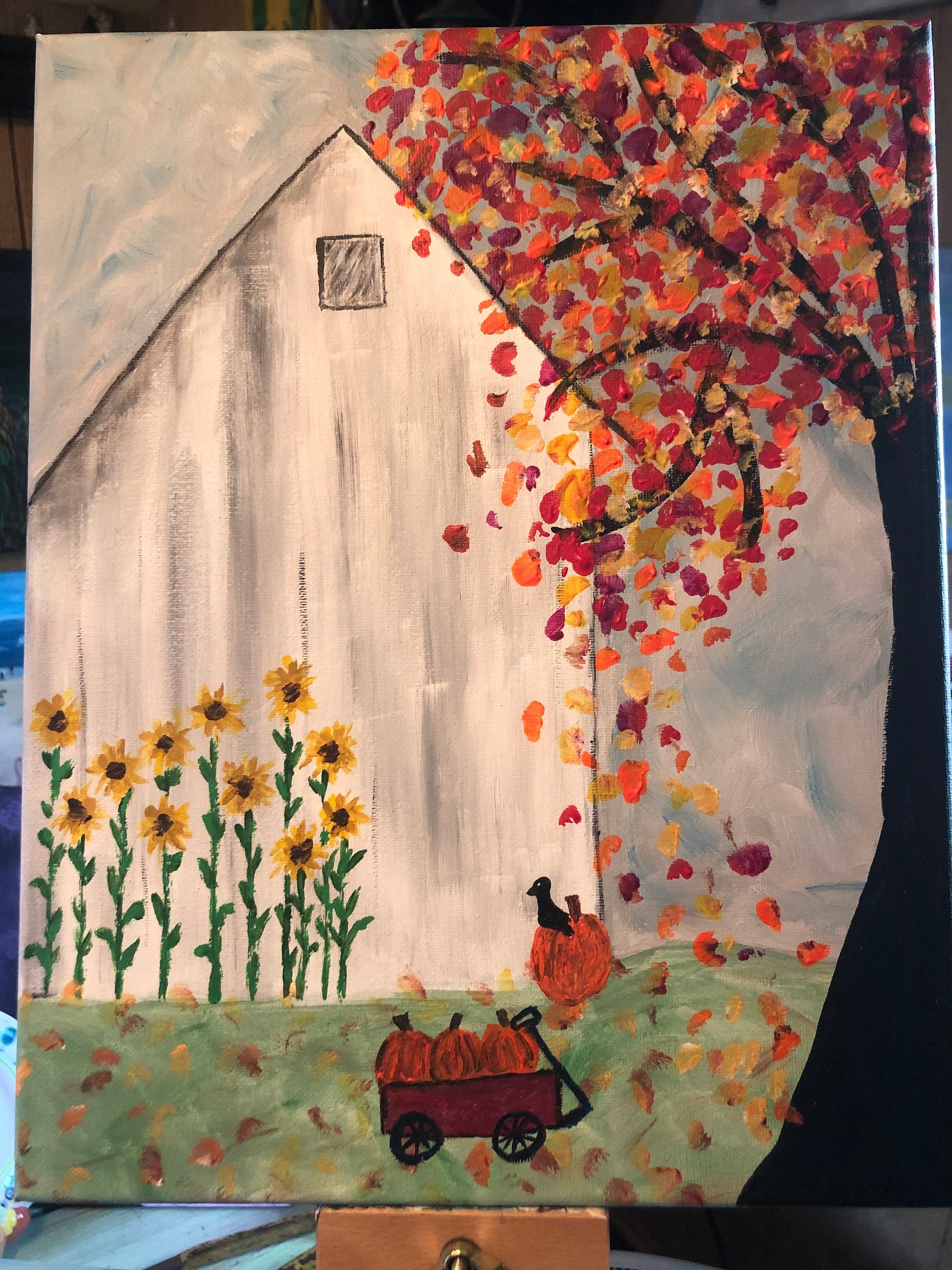 Fall Acrylic Painting Ideas