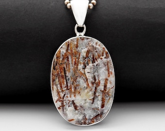 Astrophylllit Anhänger Roher Astrophyllit Anhänger, Astrophyllit Schmuck, Sterling Silber Anhänger, Edelstein Anhänger, Schmuck für Geschenk