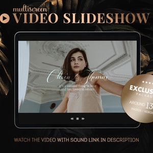 Exclusive BIRTHDAY SLIDESHOW, VIDEO Editing, Photo Keepsake, Wedding Slideshow, Customizable Special Memories Digital Cinematic 3D Video