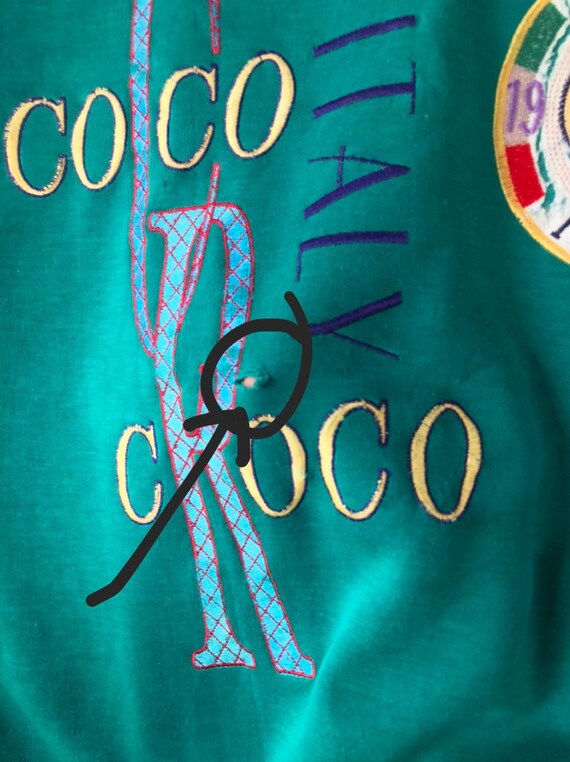【Coccohandmade(コッコ)】 Rare Vintage 90's Cocco Croco Italian Designer Distressed