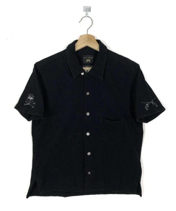Rare Mastermind Japan X Swarovski X Roarguns Button Ups Polo Rare Mastermind Japan X Swarovski X Roarguns Button Ups Polo