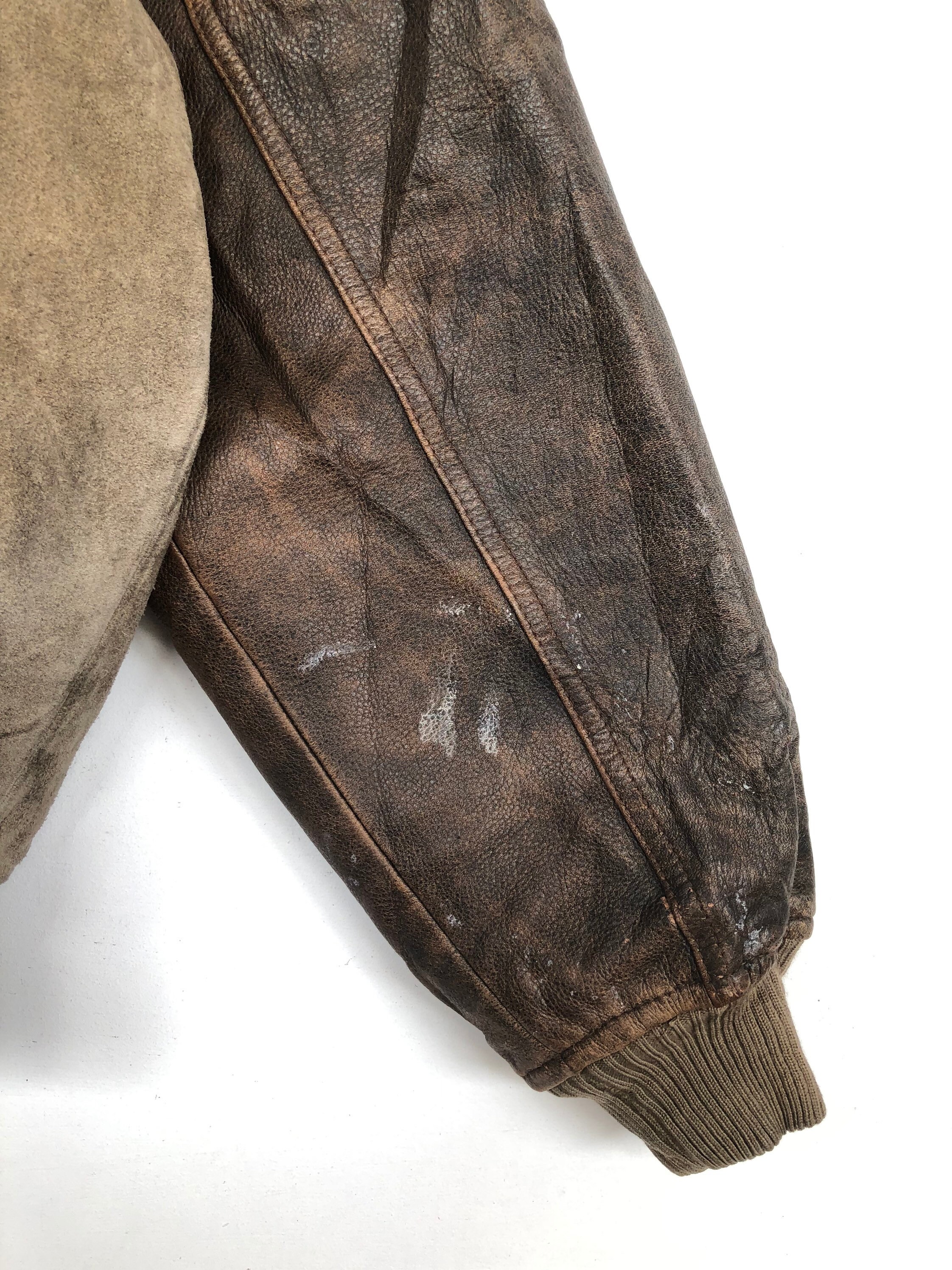 Rare Vintage Mr. Junko Leather/suede Jacket - Etsy Finland