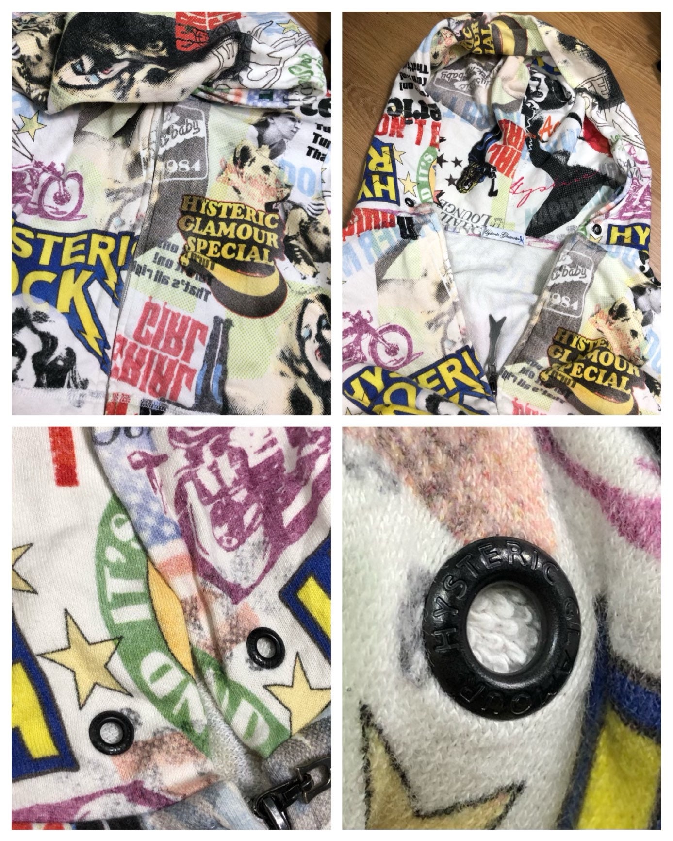 トップス HYSTERIC GLAMOUR All-over print hoodie HYSTERIC GLAMOUR All-over Print Hoodie New, unused. | eBay