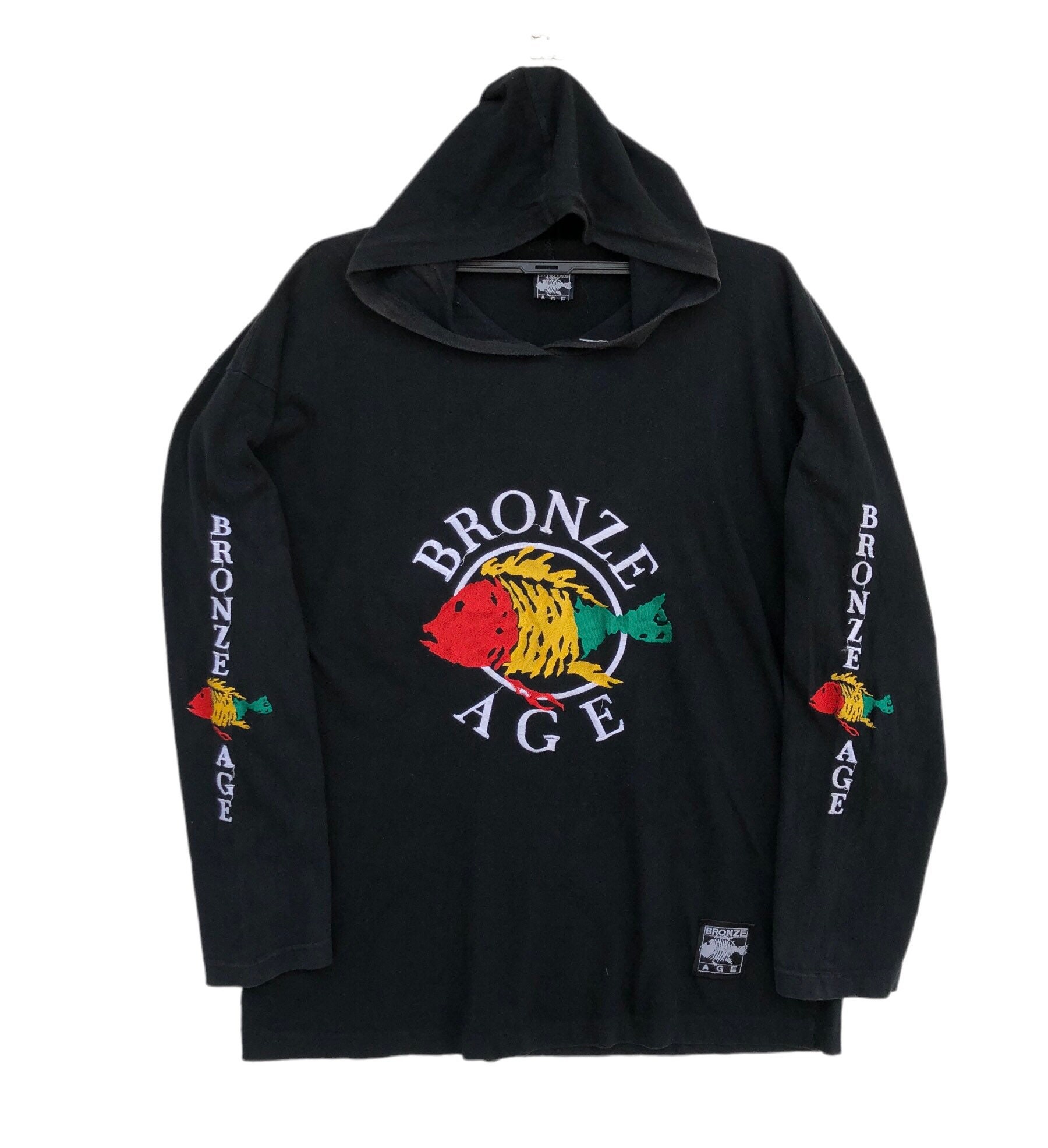 【レア】80s-90s BRONZE AGE フーディ ヴィンテージ スケーター Bronze Age 90s - Etsy Canada