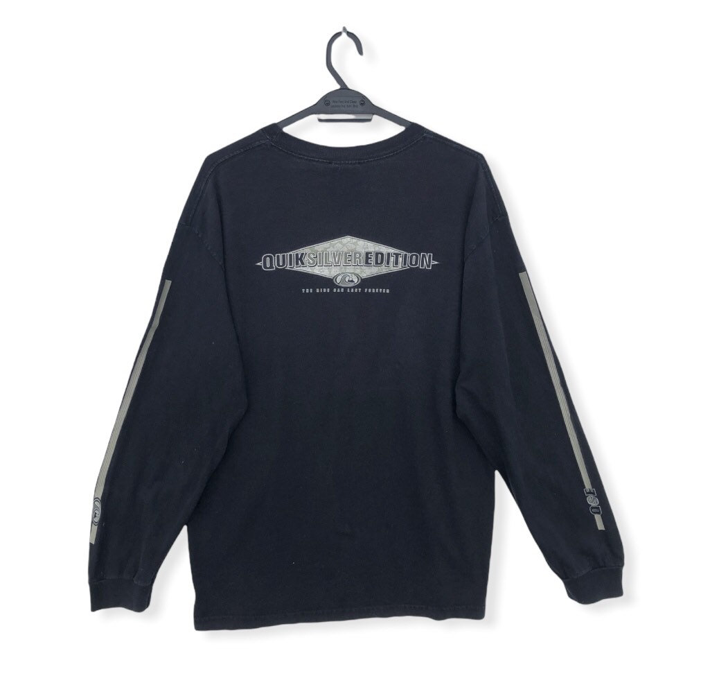 Vintage 90's Quiksilver Edition Longsleeves Shirt - Etsy
