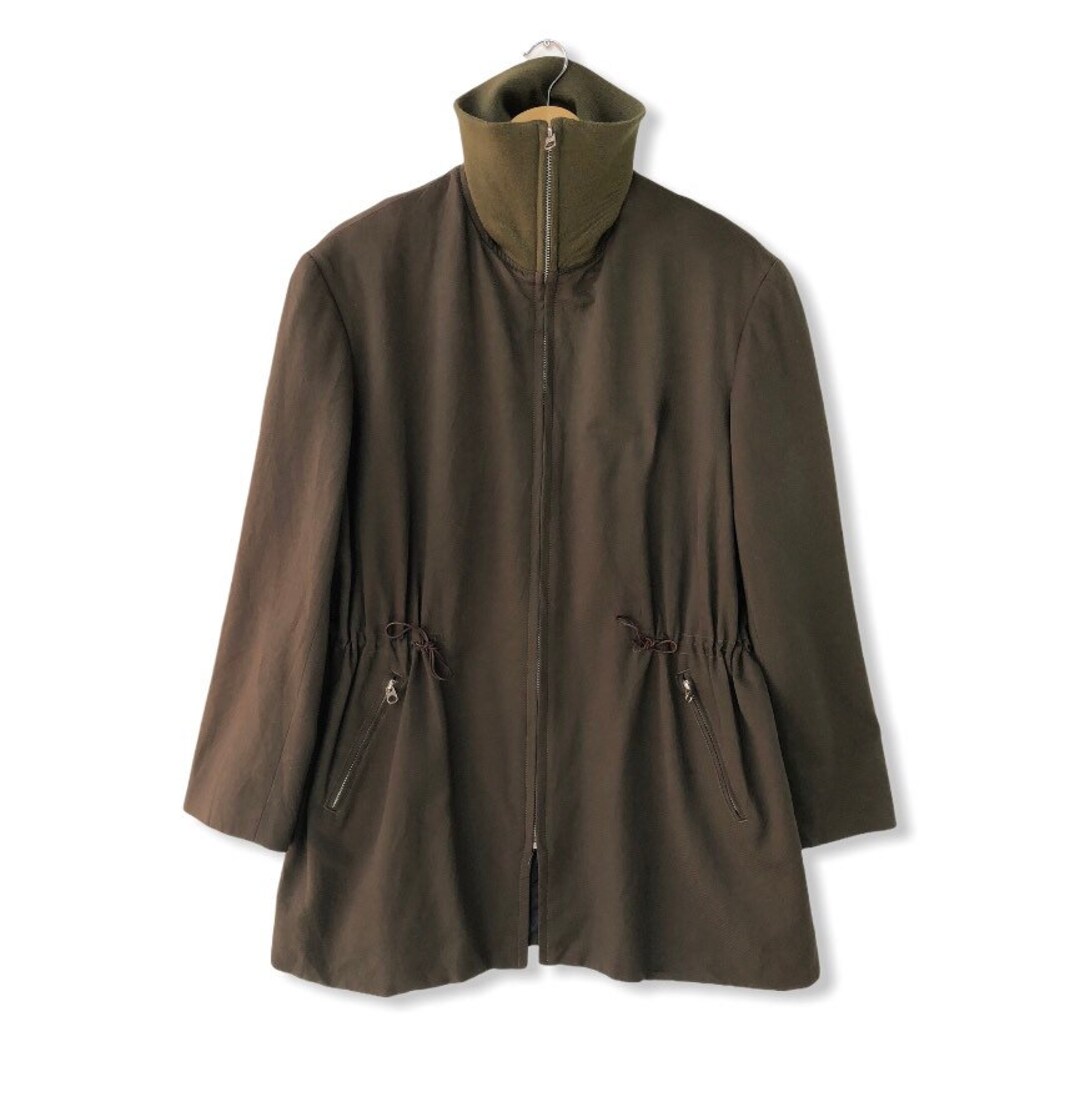 Vintage 80's Yohji Yamamoto Y's for Men Military Style Turtle Neck