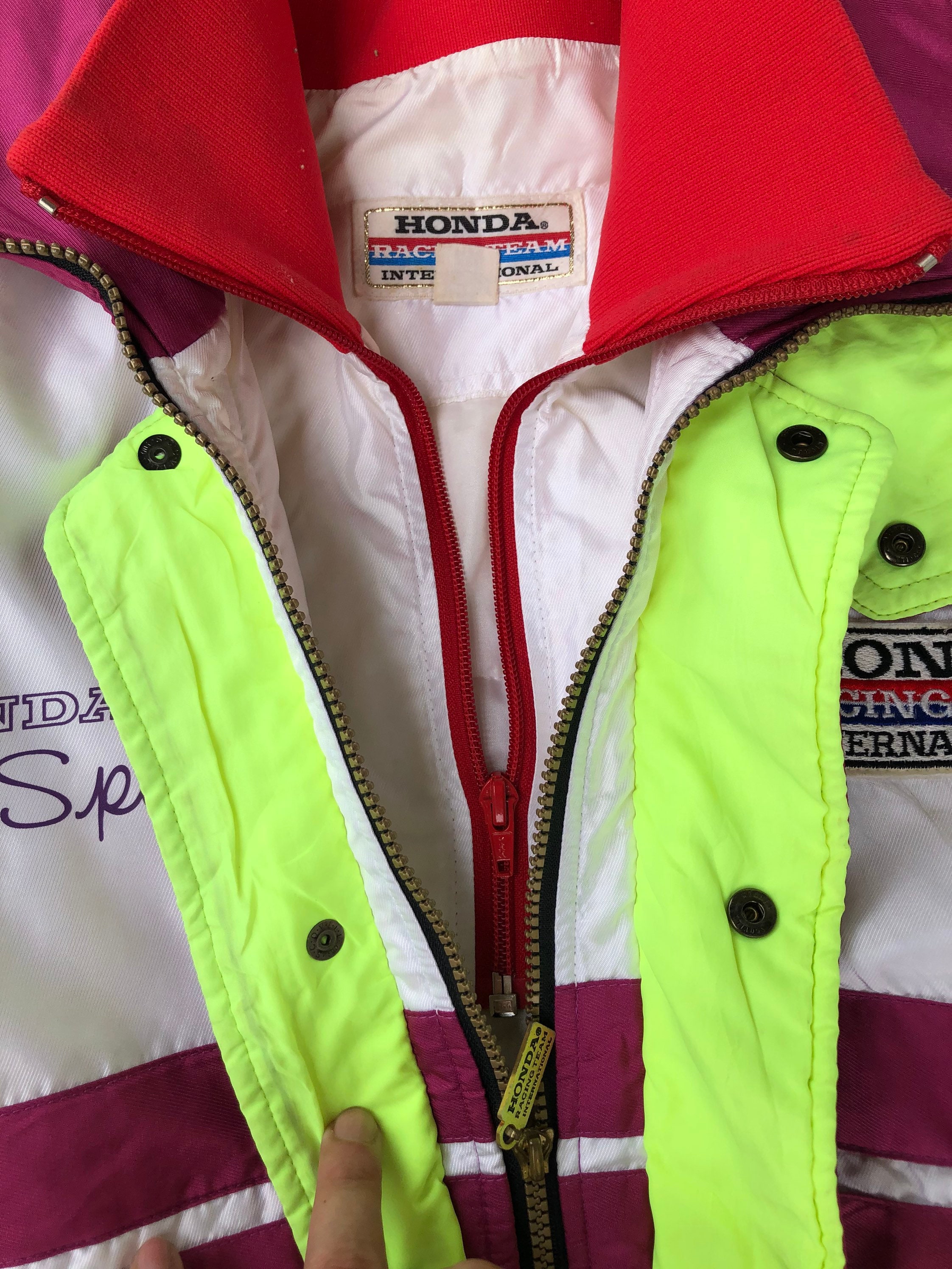 Rare Vintage 90's Honda International Racing Team Jacket - Etsy