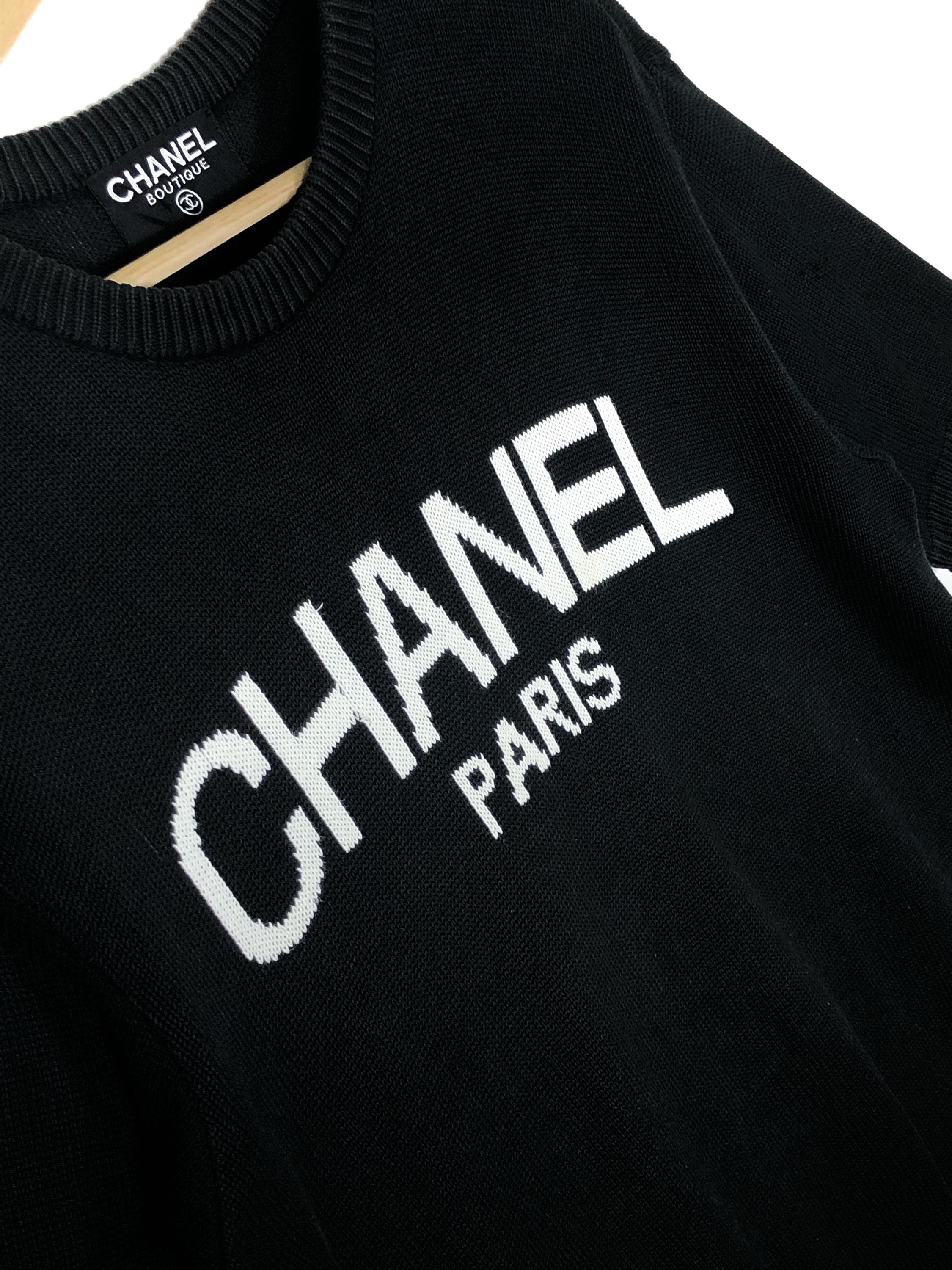 Vintage 90'S Chanel Knitted Pullover Jumper Sweater - Etsy