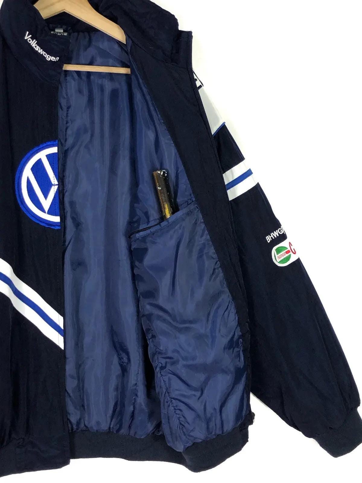 Rare Vintage 90's Volkswagon Racing Bomber Jacket - Etsy