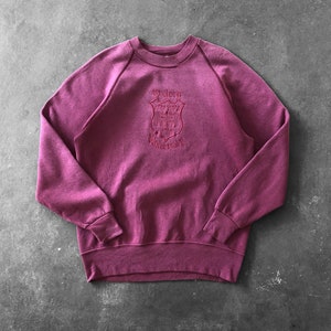 Rare Vintage 90’s Oxford University Embroideries Logo Sweatshirt Made in Scotland
