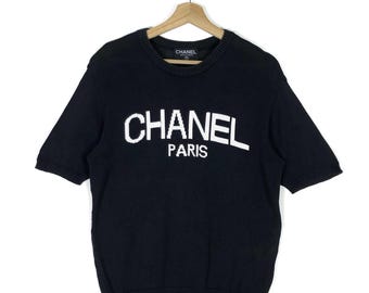 CHANEL - 90s ヴィンテージ CHANEL シャネル クローバー柄 ウールニットセーター il_340x270.6170852706_6ie1.jpg