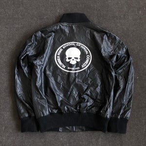 Rare SS2001 Number (n)ine “school of Visual Comedy” Bomber Jacket