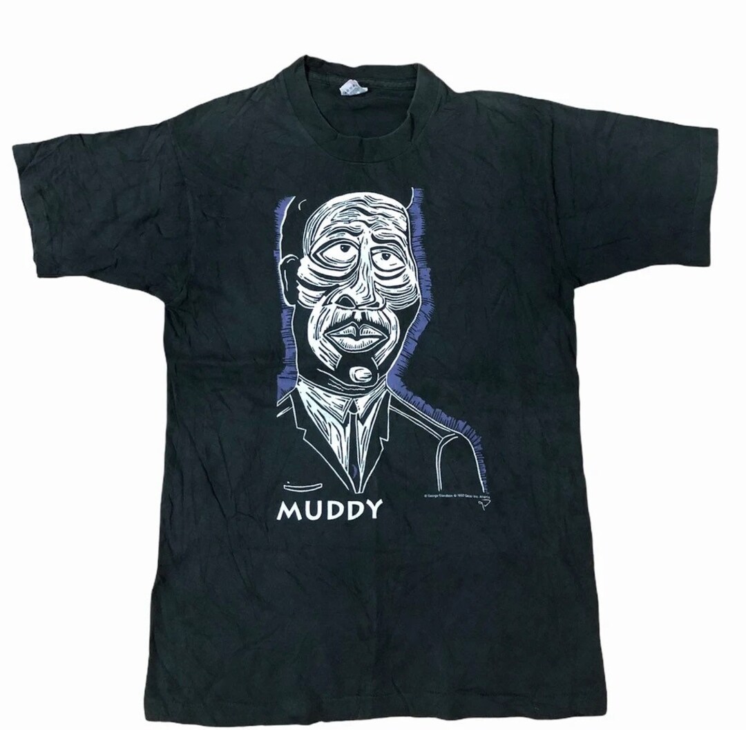Muddy Waters 1992 ヴィンテージ Tシャツ Rare Vintage 1992 Muddy Waters Jazz Legend Tee - Etsy