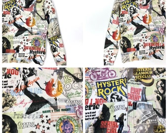 Hysteric Glamour Women's Unisex Colorful Comic Graphic Zip