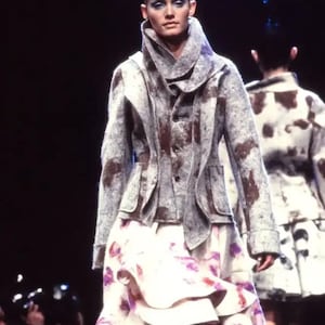 Archive Comme des Garçons Runway Wool Coat - FW1995 Paris Collection