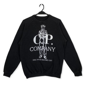 Vintage 90’s C.P. Company Big Logo Sweatshirt Made in Japan