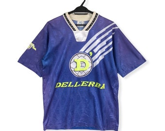 ウェア SANTOS FC HOME JERSEY 90S DELLERBA Early 90s Santos FC #10 Dell'erba Football Jersey – the