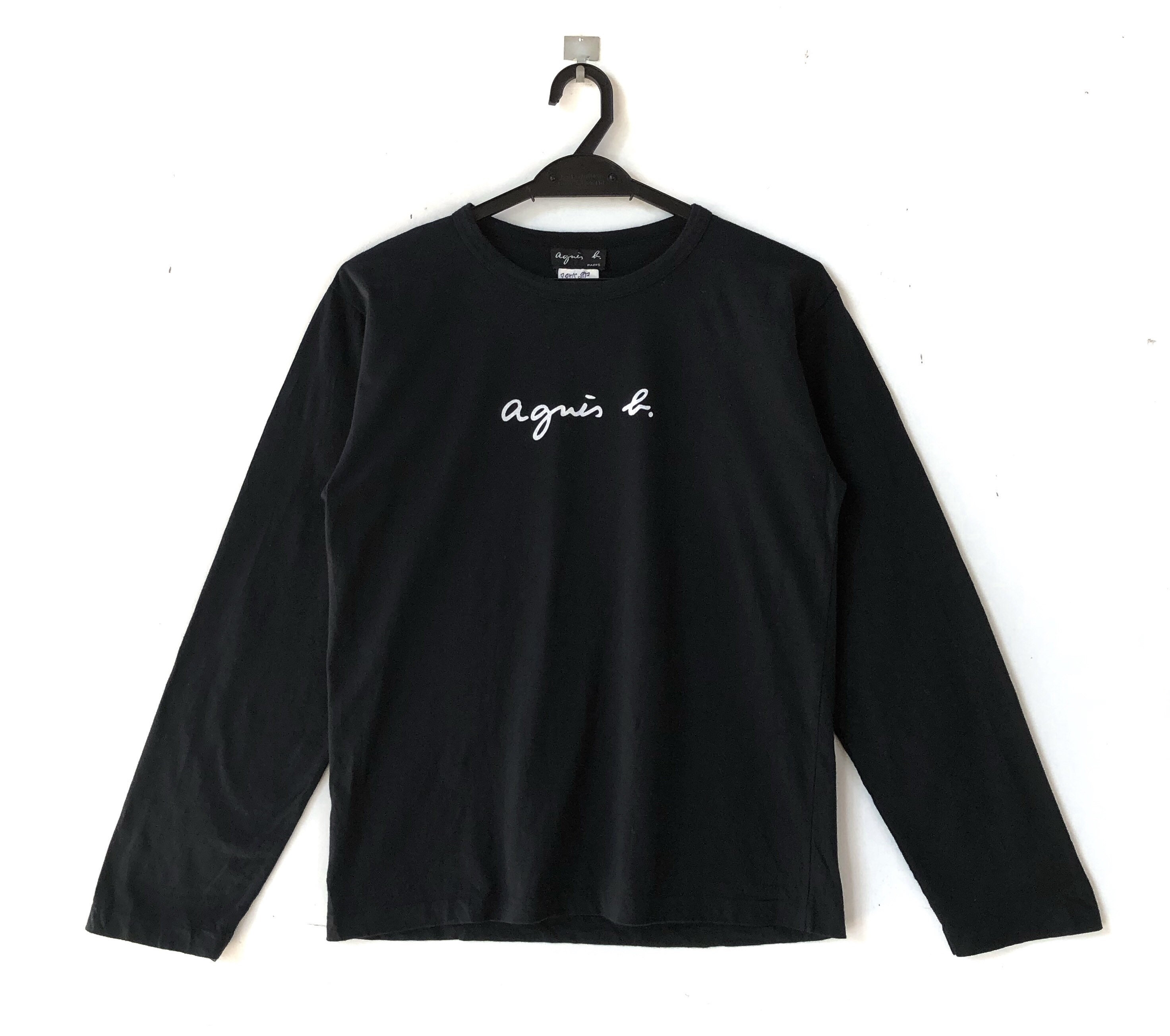 トップス Agnes.b Homme 90s long sleeve shirts Vintage Agnes B. Longsleeves Shirt - Etsy