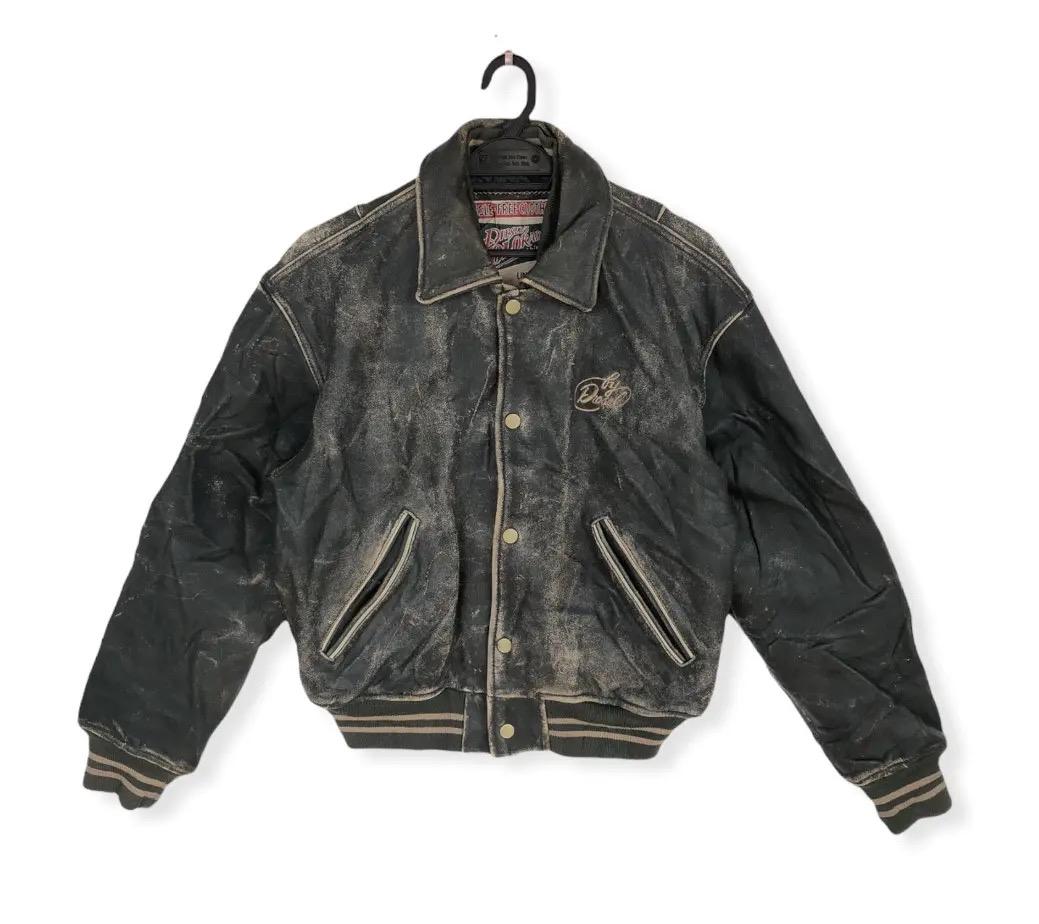 Rare Vintage 90's Diesel Colorado Hide Leather Varsity Rare Vintage 90's Diesel Colorado Hide Leather Varsity