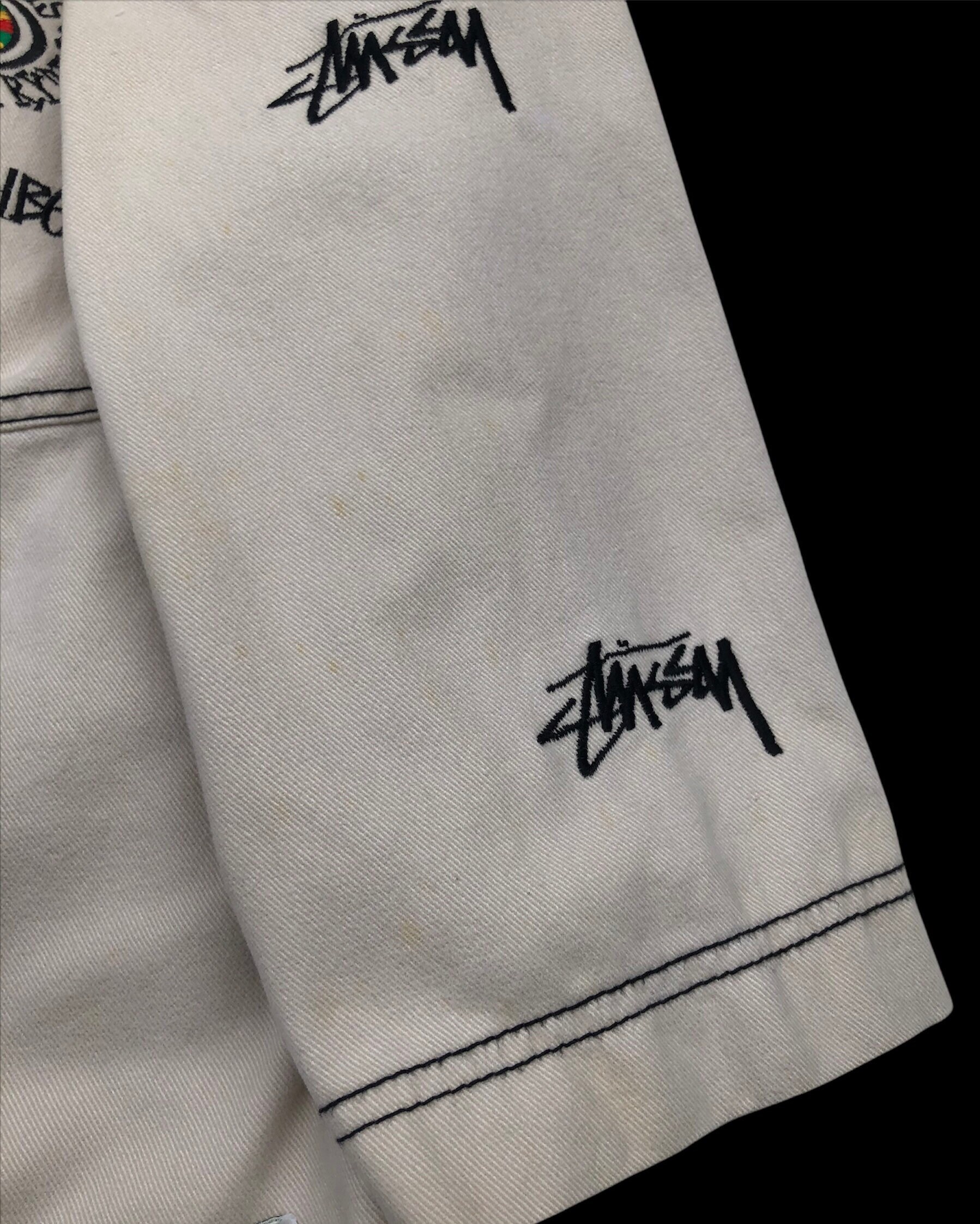 Rare Vintage 90's Stussy Feelin Irie Rasta Roots Vibrations Tribe