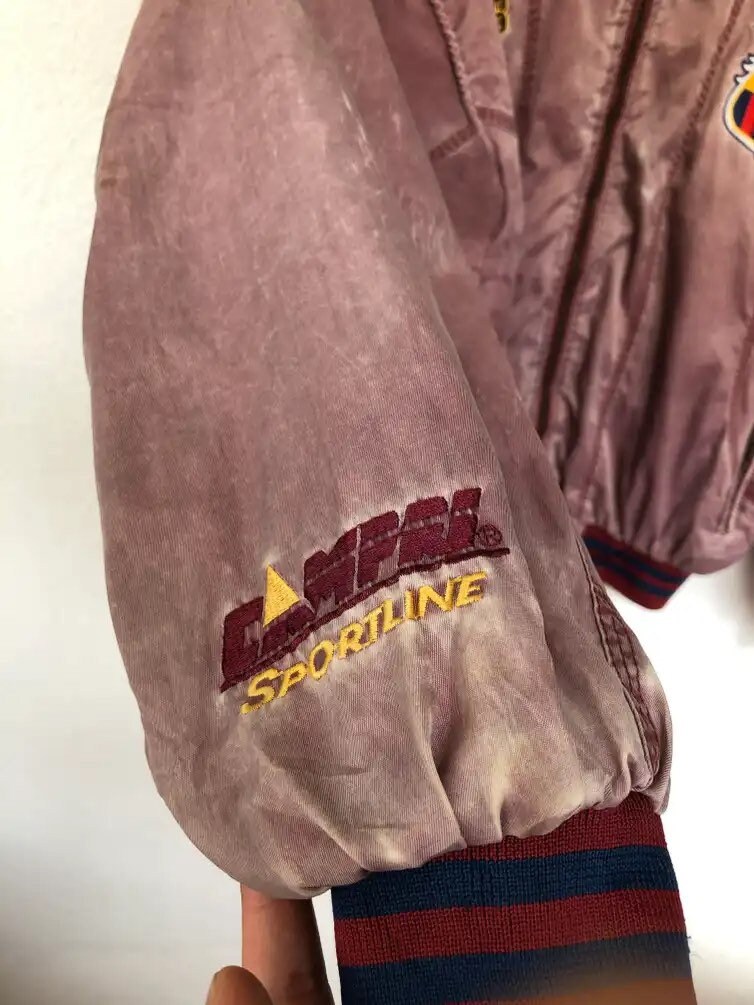 Rare Vintage 80s Campri FC Barcelona Bomber Jacket - Etsy Rare Vintage 80s Campri FC Barcelona Bomber Jacket - Etsy