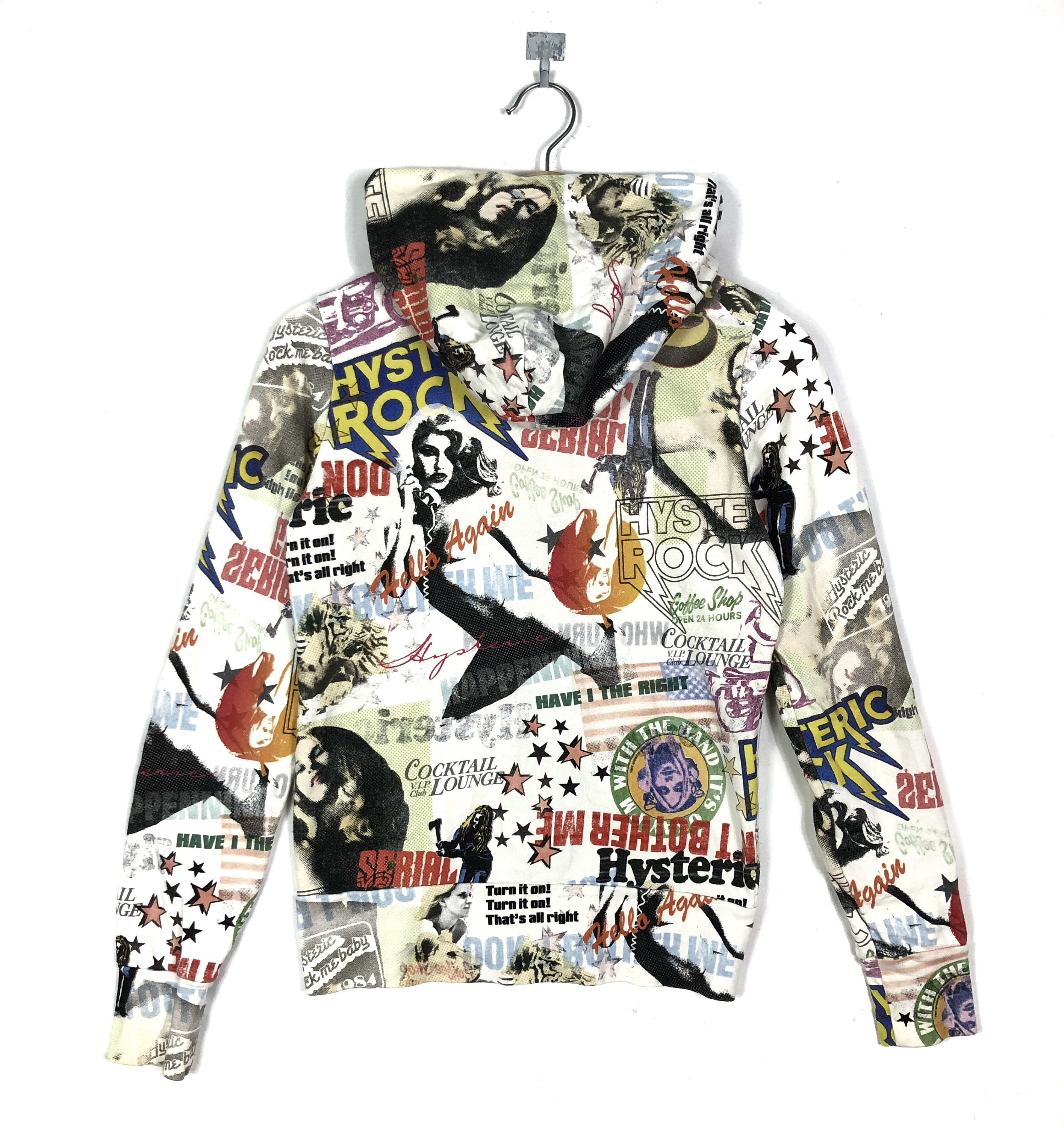豊富なギフト Rare Hysteric Glamour All Over Print Strippers Zipper Hoodie ジャケット・アウター
