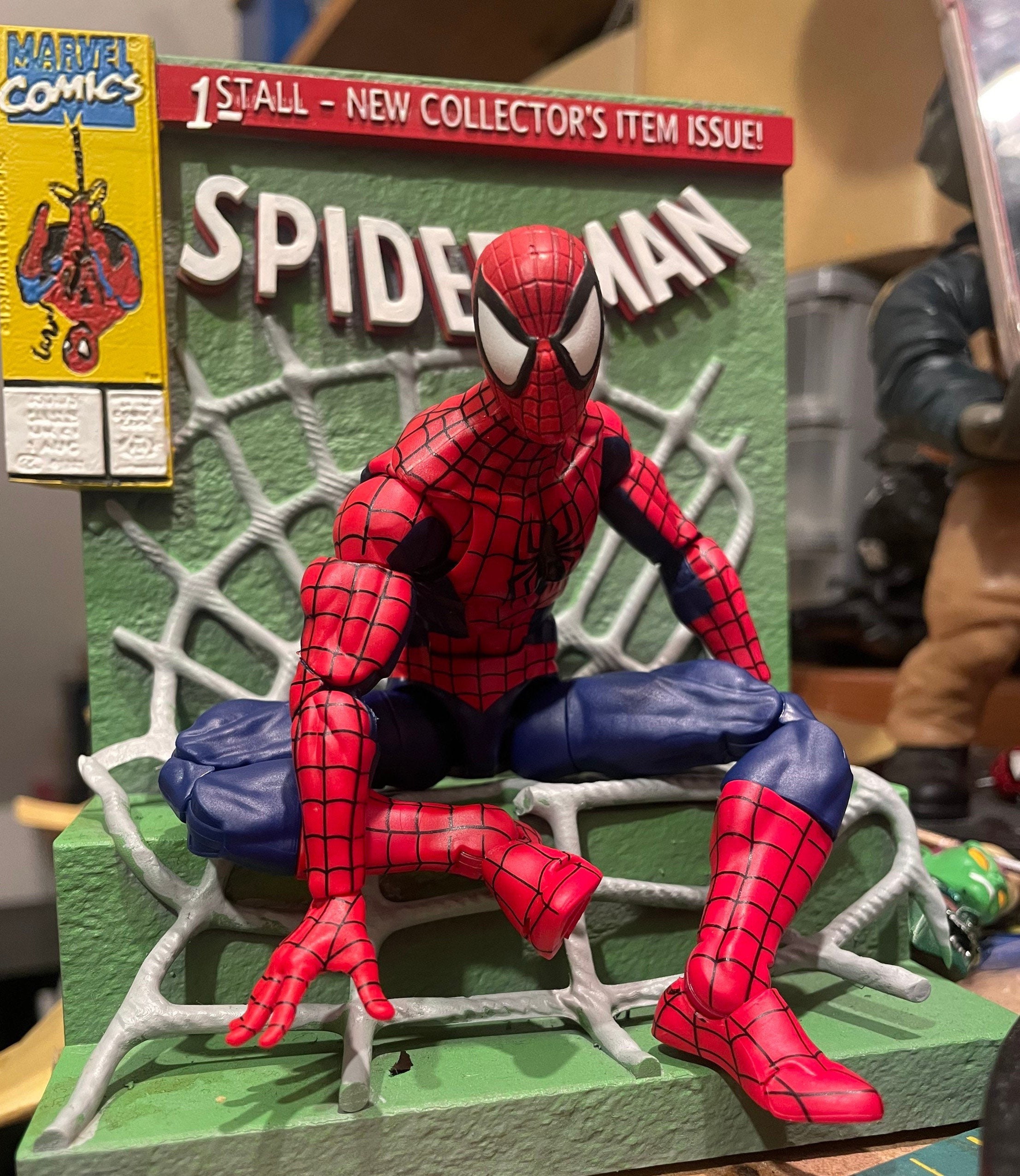 Rétro spider man toy -  France