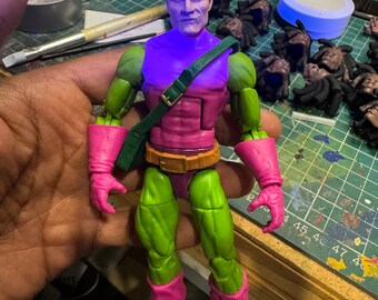 Painted unmasked green menace head sculpt  (FIGURE NOT INCLUDED)
