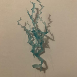 Lightning hand effect (blue)
