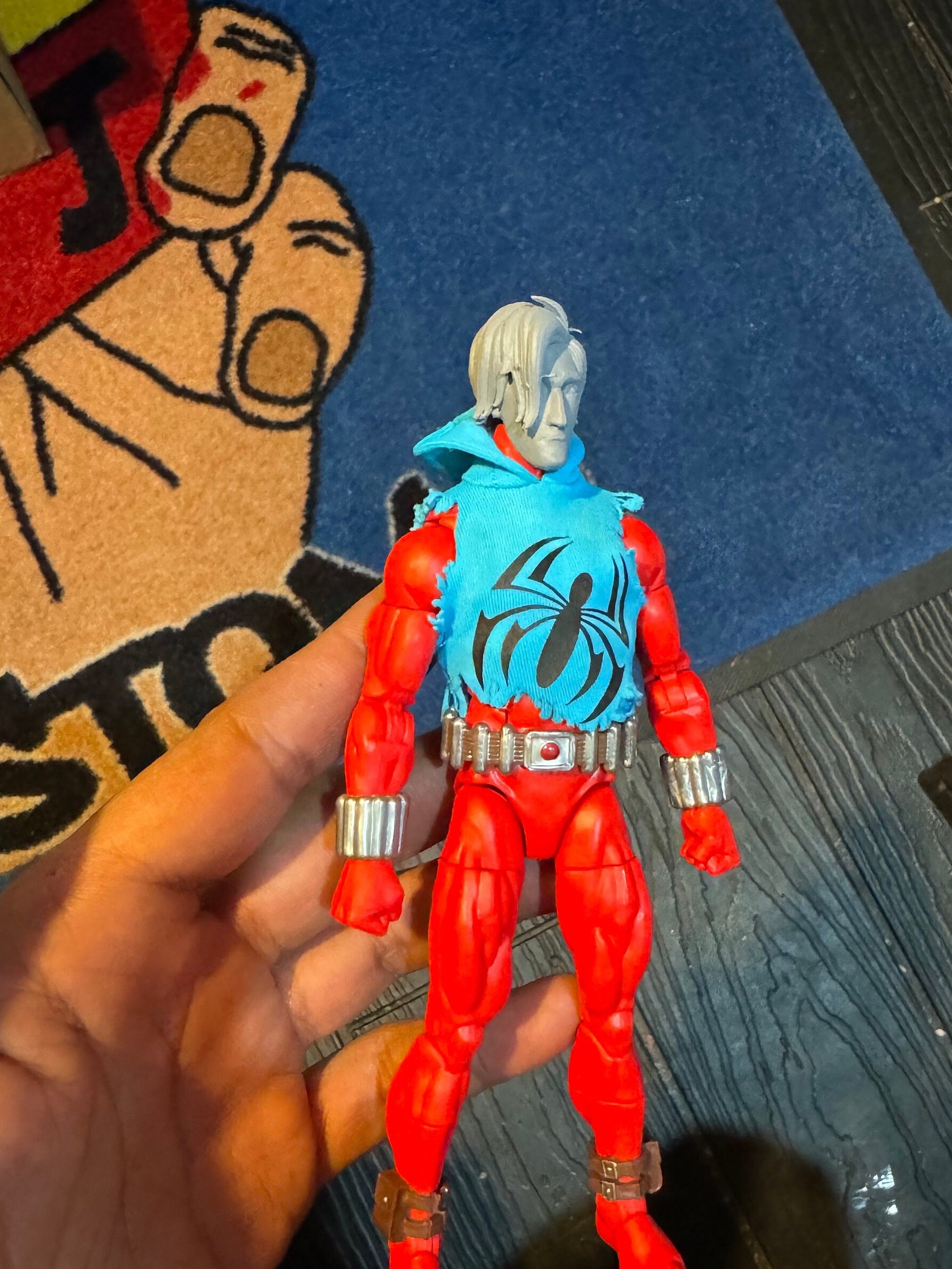 Insect Guy Tragic Backstory Insect Guy Head Sculpt (unpainted) Figure Not Included ...
