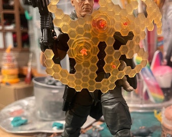1x Amber energy shield 2.0 ***FIGURE NOT INCLUDED***