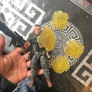 Yellow energy shield x1