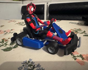 1x painted go kart 1:12 scale (figures not included)