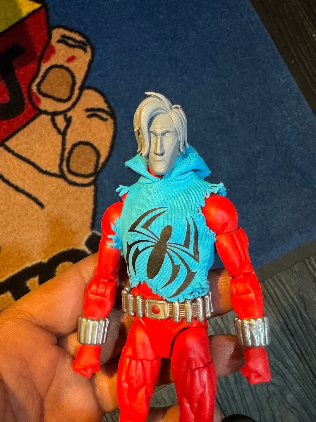 Insect Guy Tragic Backstory Insect Guy Head Sculpt (unpainted) Figure Not Included ...