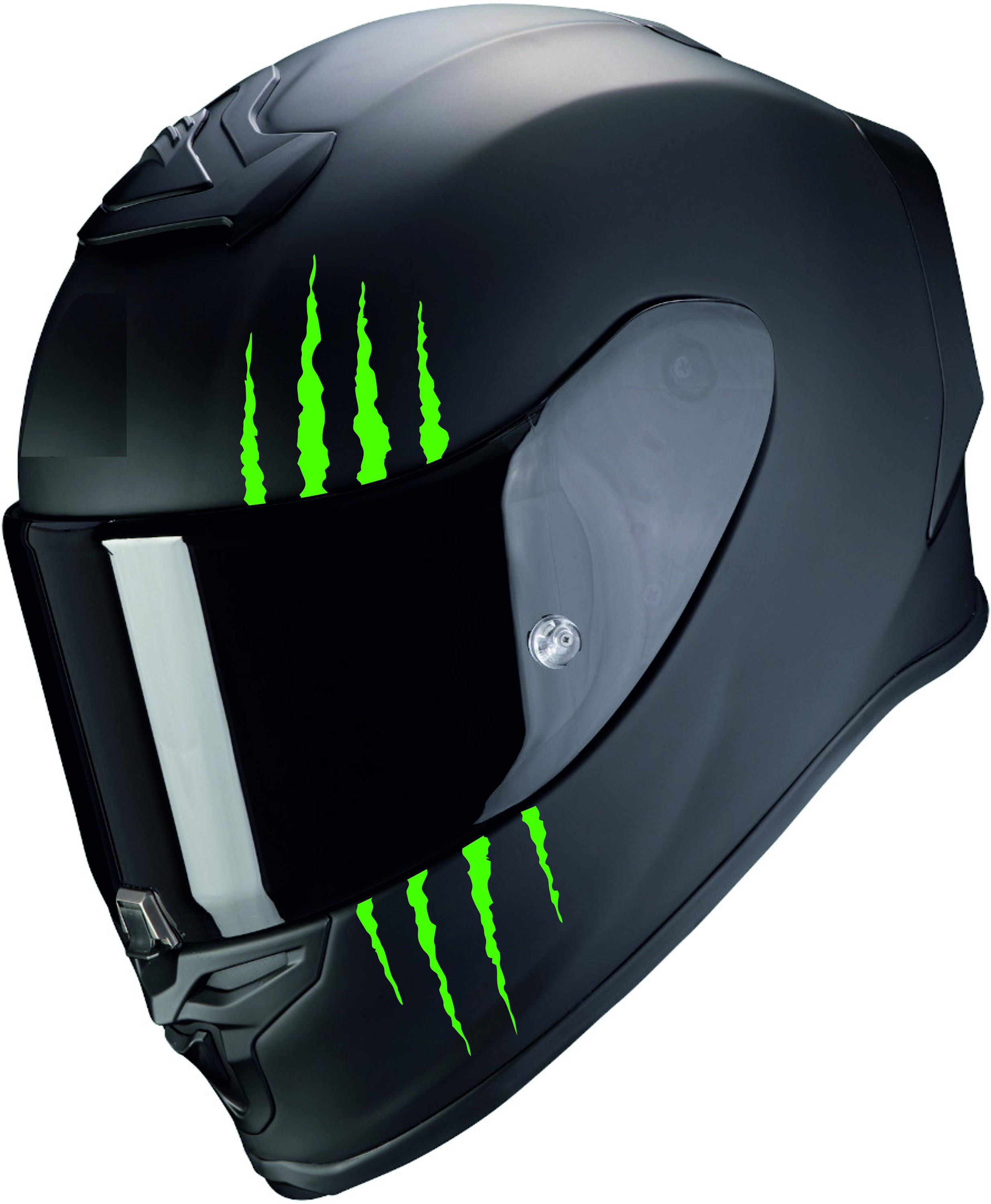 Stickers helmet motorcycle - Monster Energy - M-Stickers