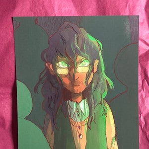Jonathan Sims "The Archivist" 7x5 Art Print